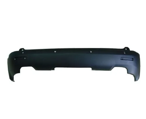 GMC Acadia Bumper Rear With Sensor Hole Textured Black Excludes Denali 2007-2012