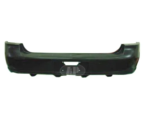 Buick Lucerne Bumper Rear Without Parking Sensor Hole Without Side Sensor Hole Primed 2008-2011