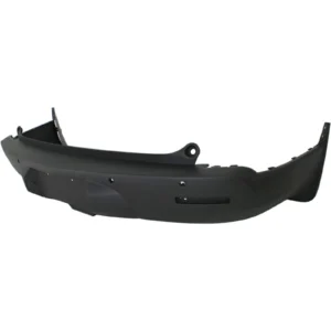 Chevrolet Traverse Bumper Rear Single Exhaust Textured With Sensor Hole CAPA Certified 2009-2012