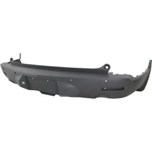Chevrolet Traverse Bumper Rear Dual Exhaust Textured With Sensor Hole CAPA Certified 2009-2012