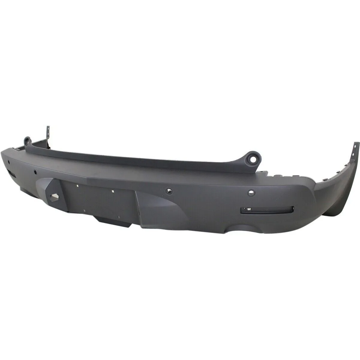 Chevrolet Traverse Bumper Rear Dual Exhaust Textured With Sensor Hole CAPA Certified 2009-2012