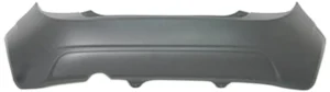 Chevrolet Sonic Hatchback Bumper Rear Primed 2012-2016
