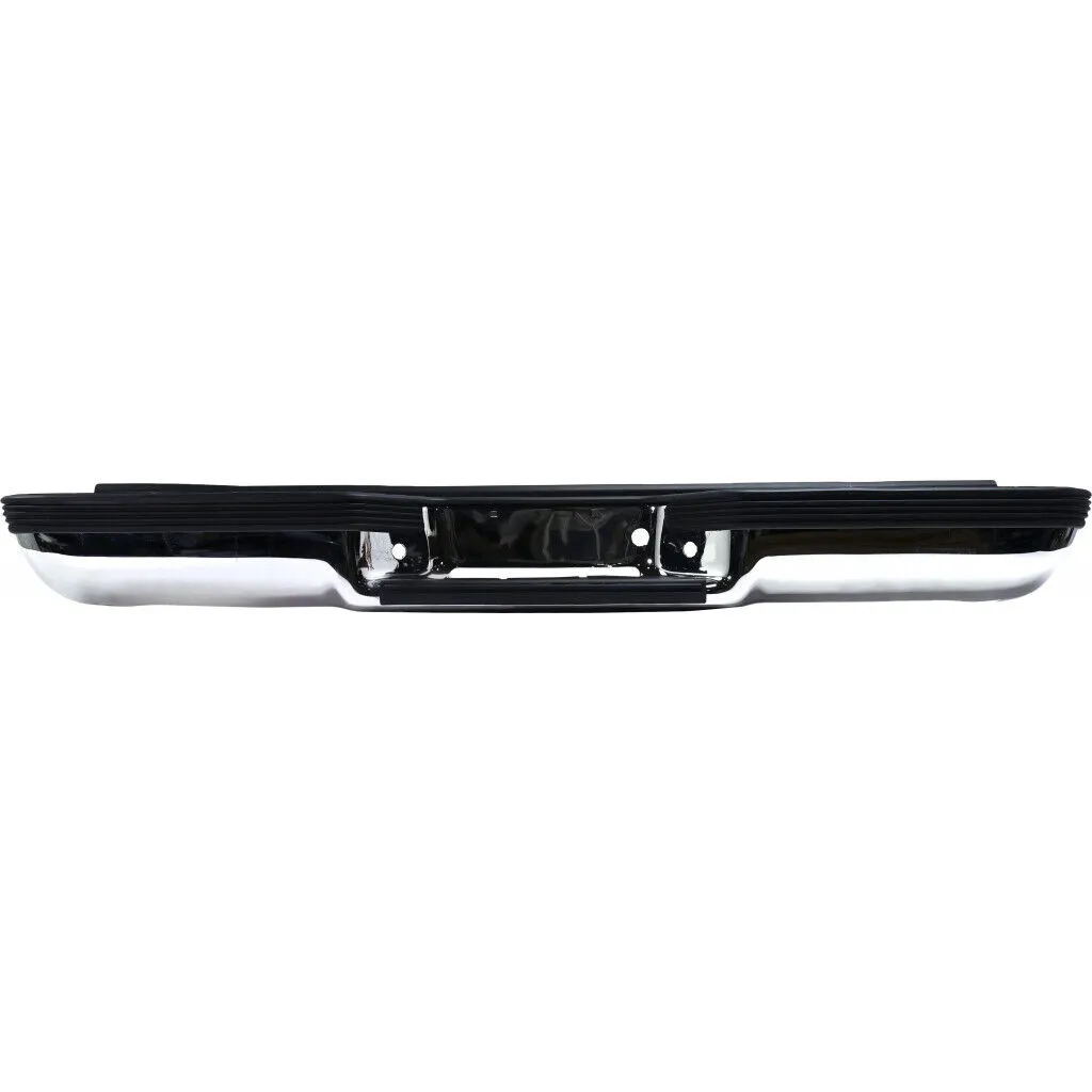 Chevrolet Suburban Bumper Assembly Rear (step Bumper) Black Paint-to-Match 2000-2006