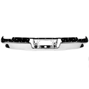 GMC Pickup Denali 1500 2014-2018/Pickup Denali 2500 2015-2019 Bumper Face Bar Rear Chrome With corner Step Without Sensor