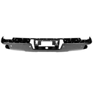 GMC Pickup Denali 1500 2014-2018/Pickup Denali 2500 2015-2019 Bumper Face Bar Rear Black Paint-to-Match With corner Step/sensor