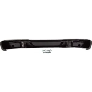 Chevrolet VAN Chevy Express/GMC VAN Savana Bumper Rear Assembly Black Without Sensor With BAR/Pad True Match To 2003 Up COLOR/Fits 18-25 Without Blind Spot CAPA Certified 1996-2025