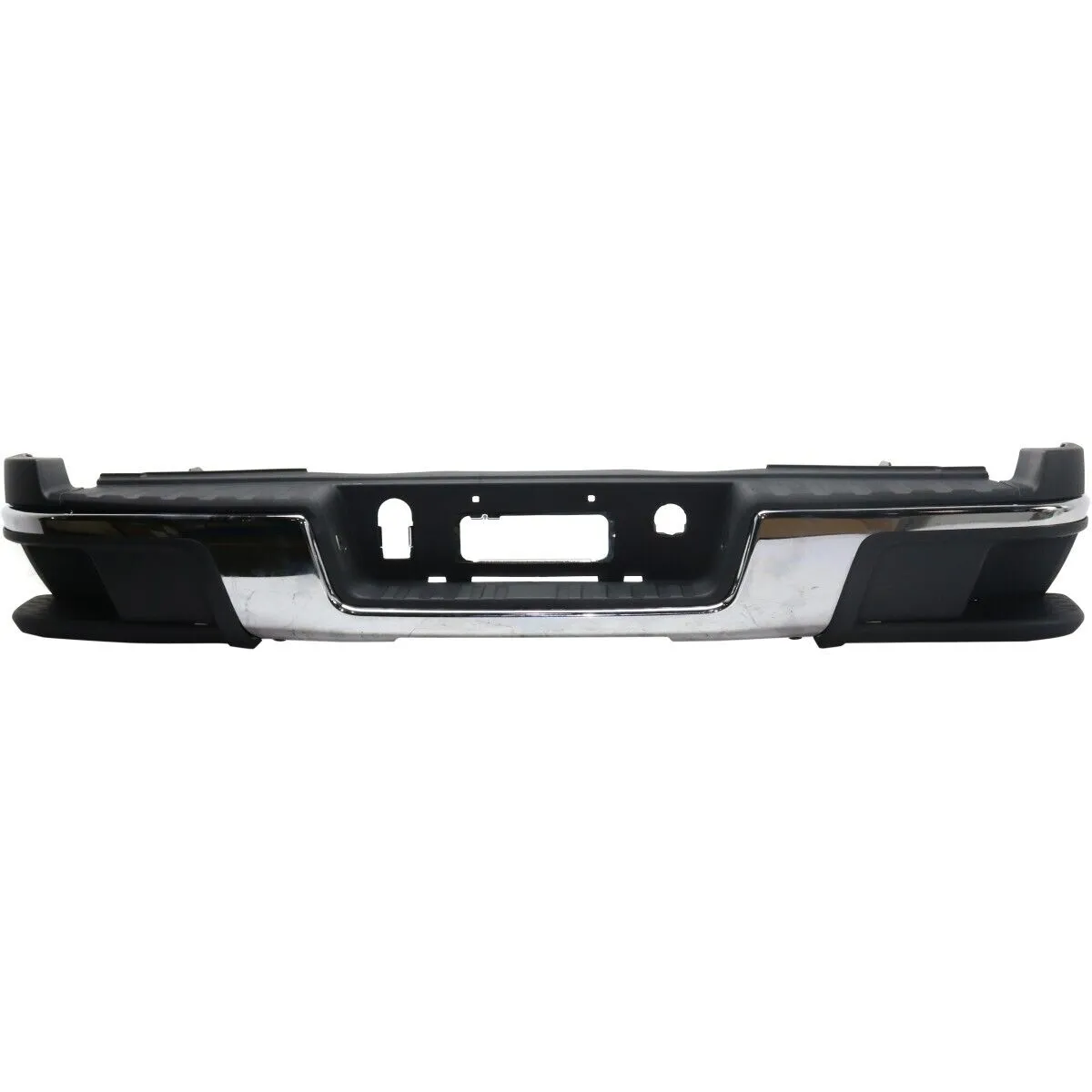 GMC/Chevrolet Canyon/Colorado Bumper Rear Assembly Chrome With pads/brackets/lamps Without Sensor 2015-2022