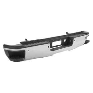 Chevy Silverado Pickup 2500 Bumper Rear Assembly Chrome With Sensor 2015-2019