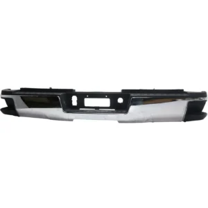 Chevy Silverado Pickup 2500 Bumper Rear Assembly Chrome Without Sensor 2015-2019