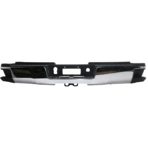 Chevy Silverado Pickup 2500 Bumper Rear Assembly Chrome Without Sensor 2015-2019