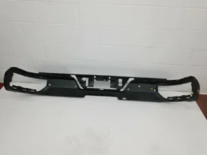 Chevy Silverado Pickup 2500 Bumper Rear Assembly Black With Single Exhaust/Blind Spot Brackets/Sensor/Dual Rear Wheel 2020-2025