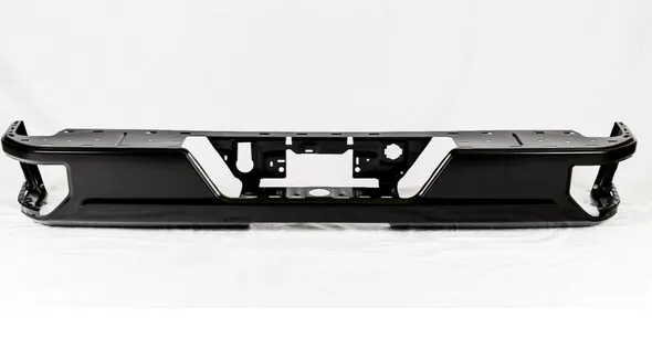 Chevy Silverado Pickup 2500 Bumper Rear Assembly Steel Without Blind Spot Brackets/Park Assist Sensor With Single Exhaust/Dual Rear Wheel 2020-2025