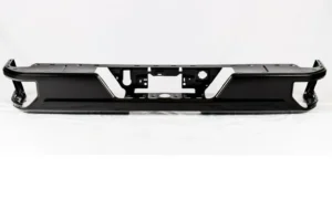 Chevy Silverado Pickup 1500 LMTD Bumper Rear Assembly Chrome With Sensor/Blind Spot Brackets (face Bar/pad/inserts/outer Support Brackets/blind SPOT/Sensor)/Single Exhaust 2022