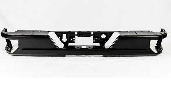Chevy Silverado Pickup 1500 LMTD Bumper Rear Assembly Chrome Dual Exhaust Without Sensor/Blind Spot Brackets (face Bar/pad/inserts/outer Support Brackets/chrome/Exhaust Bezel/license) 2022