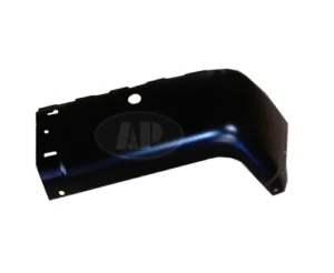 Chevy Silverado Pickup Bumper End Rear Passenger Side Black With Sensor Hole Steel 2007-2013