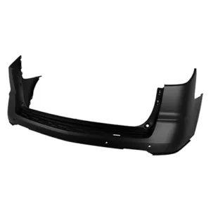 Chevrolet Traverse Bumper Rear Upper Primed With Sensor Hole CAPA Certified 2013-2017