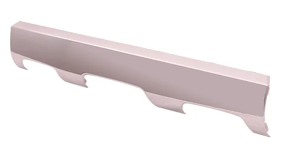 GMC Terrain Bumper Molding Rear Chrome With chrome Package 2010-2015