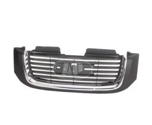 GMC Envoy 2002-2009/Envoy XUV 2004-2005 Grille Without Head Lamp Washer Hole Black/chrome Sle