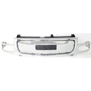 GMC Pickup Denali 1500 2003-2007/Yukon Denali 2001-2006 Grille Assembly (chrome Slv) Denali