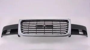 GMC VAN Savana Grille Front Composite Light Style Chrome/black 2003-2025