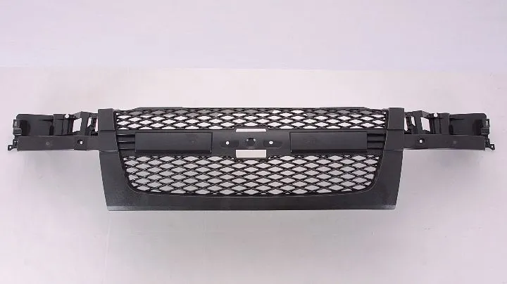 Chevrolet Colorado Grille Dark Grey Textured Frame Without Molding 2004-2009
