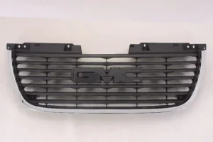 GMC Yukon/Yukon XL Grille Without Denali Package Matte Black With chrome Frame 2007-2014