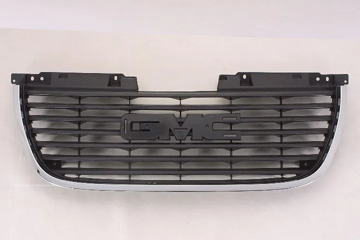 GMC Yukon/Yukon XL Grille Without Denali Package Matte Black With chrome Frame 2007-2014