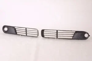 Pontiac G6 Grille Lower Passenger Side With FOG Lamp Hole Matte-black Coupe/convertible 2005-2009