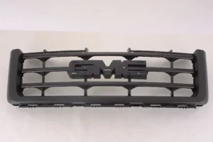 GMC Sierra Pickup 2007-2013/Pickup Sierra Hybrid 2009-2013 Grille Matte-black 3 Horizontal Black Bars With black Frame Excludes Denali