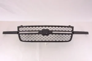 Chevy Silverado Pickup Hybrid Grille Black Frame With black Honeycomb Ss Model 2005-2007