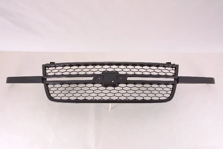 Chevy Silverado Pickup Hybrid Grille Black Frame With black Honeycomb Ss Model 2005-2007