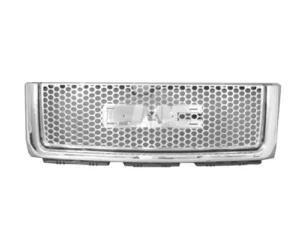 GMC Pickup Denali 1500 Grille Chrome/black Denali 2007-2013