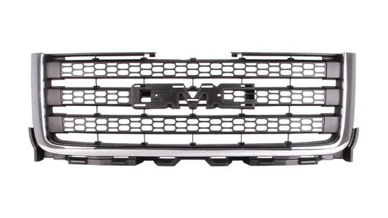 GMC Sierra Pickup 2500-3500 Grille Matte-dk Gray With chrome Mldg 2500/3500 | 2011-2014