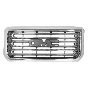 GMC Sierra Pickup 2500/Pickup Sierra 3500 Grille Without Molding Base/sle Model Matte Dark Gray 2015-2019