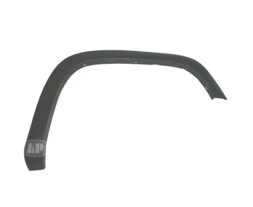 GMC/Chevrolet Canyon/Colorado Fender Flare Front Passenger Side Dark Gray Textured Base Model Thin 2004-2012