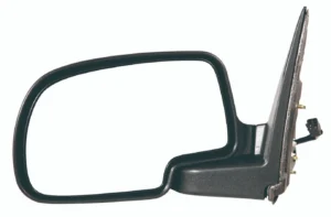 GMC Pickup Denali 1500 2002-2004/Pickup Sierra 1999-2002 Door Mirror Driver Side Power Chrome Standard Style Manual Folding