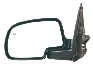 Chevrolet Tahoe/GMC Yukon/GMC Yukon XL Door Mirror Driver Side Power Heated With manual Folding With puddle Lamp Textured With smooth Cap With OFF Road 2000-2006