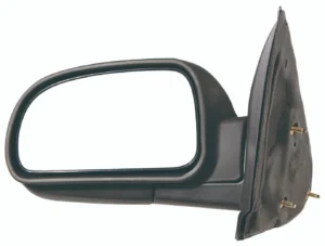 Oldsmobile Bravada Door Mirror Driver Side Manual Folding Black 2002-2004