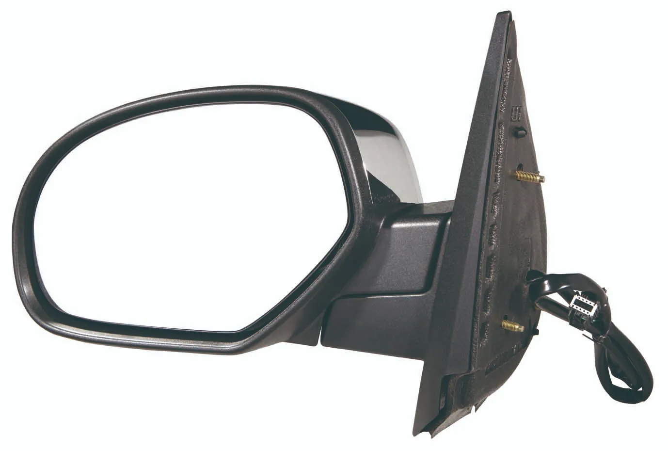 GMC Yukon XL/Yukon XL Denali Door Mirror Driver Side Power Heated With offroad Without Courtesy Without Signal Chrome Cap 2007-2014
