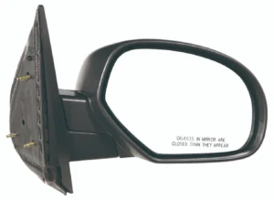 Chevy Silverado Pickup 25-3500 Door Mirror Passenger Side Manual Folding Textured Black 2011-2014