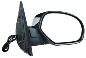GMC Yukon XL/Yukon XL Denali Door Mirror Passenger Side Power Heated With offroad Without Courtesy Without Signal Chrome Cap 2007-2014
