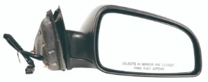 Chevrolet Malibu Door Mirror Passenger Side Power Textured 2008-2012