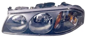 Chevrolet Impala Head Lamp Driver Side Black Bezel With center Bulb Shield 2000-FEB 5TH 2004 High Quality 2000-2004