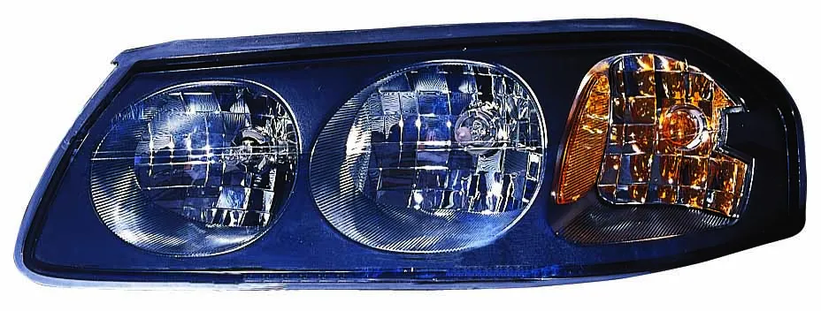 Chevrolet Impala Head Lamp Driver Side Black Bezel Without Center Bulb Shield Feb 6TH 2004-05 High Quality 2004-2005
