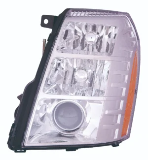 Cadillac Escalade Hybrid Head Lamp Driver Side Hid Second Design CAPA Certified 2009-2013