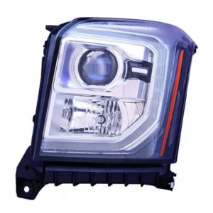 GMC Yukon/Yukon XL Head Lamp Driver Side Halogen Without Logo/2017 1ST Design With Blue Tint 2015-2017