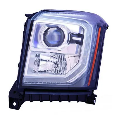 GMC Yukon/Yukon XL Head Lamp Driver Side Halogen Without Logo/2017 1ST Design With Blue Tint High Quality 2015-2017