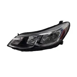 Chevrolet Cruze Hatchback 2017-2019/Cruze Sedan 2016-2019 Head Lamp Driver Side Halogen Without Drl/Logo Without Projector