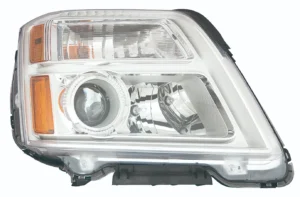 GMC Terrain Head Lamp Driver Side With chrome Bezel CAPA Certified 2016-2017