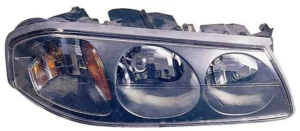 Chevrolet Impala Head Lamp Passenger Side Black Bezel With center Bulb Shield To Feb 5TH 2004 High Quality 2000-2004